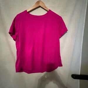 Avia Women's Bright Fuchsia Short Sleeve Tee Size XL